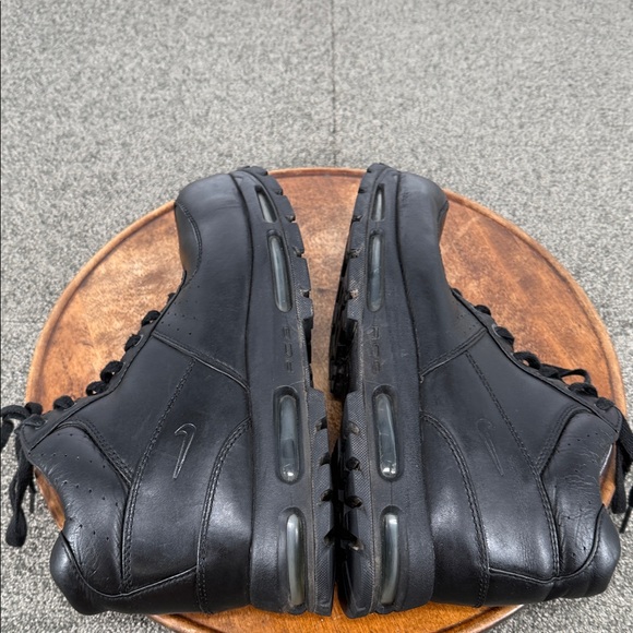 Nike Shoes Mens 11.5 Air Max Goadome ACG Black Leather 6" Waterproof Boots Lace - Picture 9 of 16